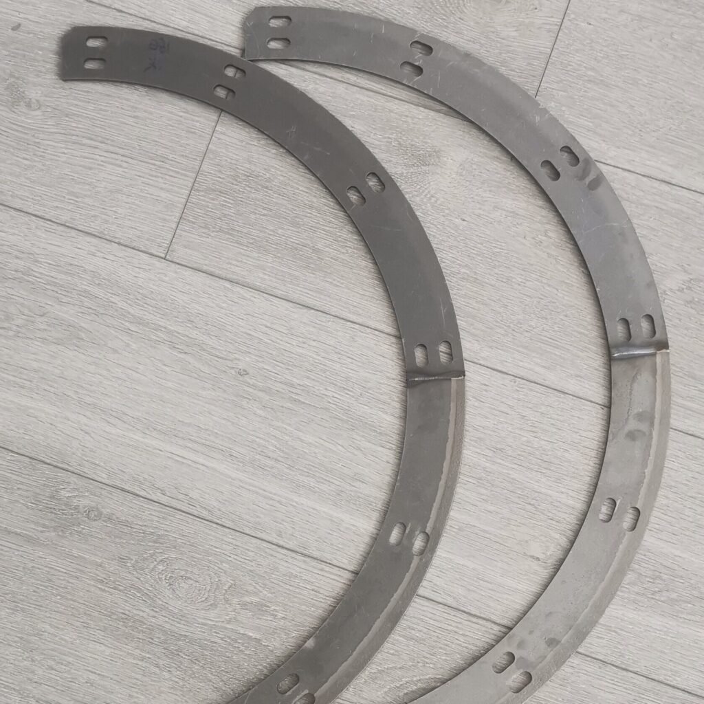 Auger Flighting Plates - LEVON Machinery