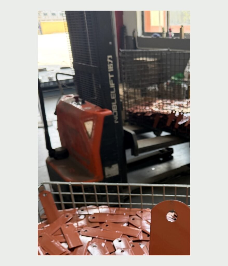 Batch of diamond-coated blades in the LEFINE workshop